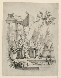 Print, Le Carillon (Bells)