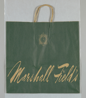 Shopping Bag, Marshall  Field's: Original Clock
