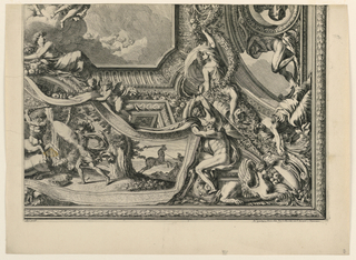 Print, Ceiling, from "Grands Carts de Plafons"