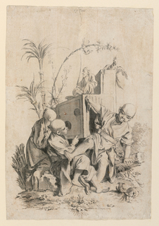 Print, La Veue (Sight) from the series Les Cinq Senses (The Five Senses)