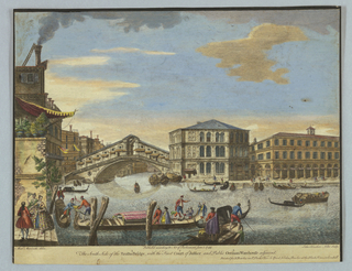 Print, Realto Bridge, Court of Justice, Public German Warehouse