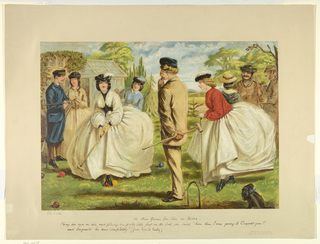 Chromolithograph, A Nice Game for Two or More (Proof)