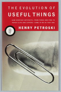 Book Cover, The Evolution of Useful Things