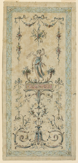 Drawing, Design for a Panel