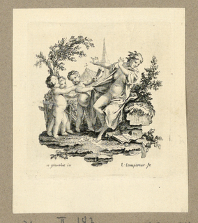 Print, A Woman is Unmasked