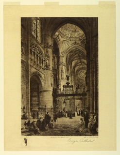 Print, Burgos Cathedral