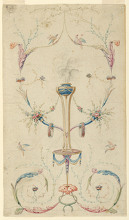 Drawing, Project for the Decoration of an Oblong Panel