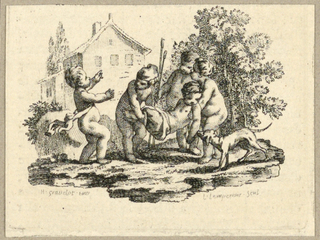 Print, A Wounded Child