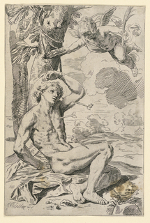 Print, Saint Sebastian