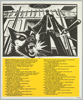 Poster, Wake Up Man!