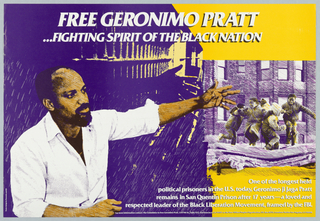 Poster, Free Geronimo Pratt