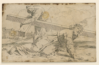 Print, Christ Bearing His Cross