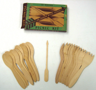Picnic Kit Picnic Kit Including Forks, Spoons, And Pick