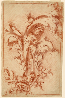 Drawing, Design for a Carved Motif