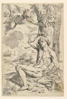 Print, Saint Sebastian