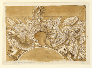 Drawing, Military Trophy after Polidoro da Caravaggio