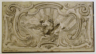 Drawing, Design for an Ornament Panel