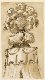 Drawing, Cresting of a Canopy