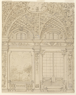 Drawing, Design for a Drawing Room