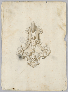 Drawing, Design for a Doorknocker