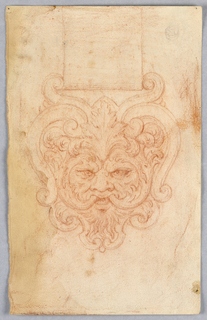 Drawing, Greenman Ornament