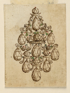 Drawing, Design for a Brooch