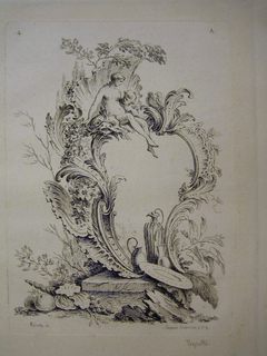 Print, Design for a Cartouche