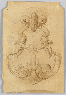 Drawing, Design for a Doorknocker