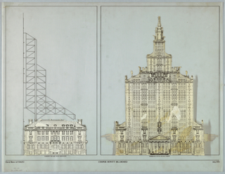 Drawing, Carnegie Mansion Embellishment
