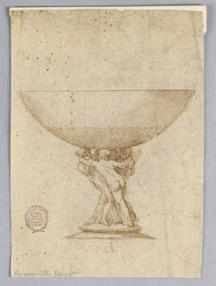 Drawing, Design for a Footed Bowl