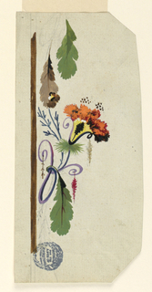 Drawing, Design for a Waistcoat