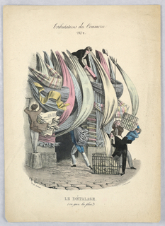 Print, "Tribulations du Commerce / No. 2"
