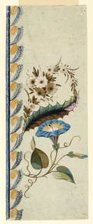 Drawing, Design for a Waistcoat