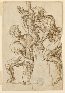Drawing, Page of a drawing book