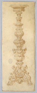 Drawing, Design for Candelabra