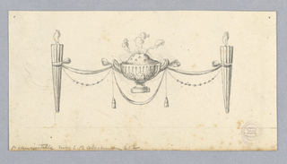 Drawing, Design for a Frieze