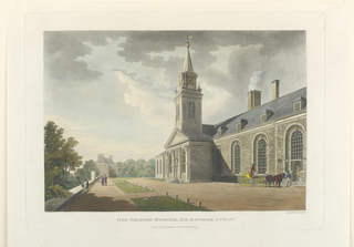 Print, Old Soldiers Hospital, Kilmainham, Dublin