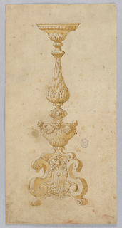Drawing, Design for a Candelabra