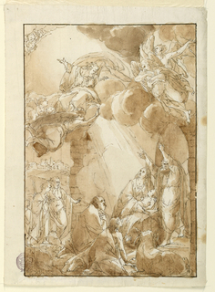 Drawing, Birth of Christ