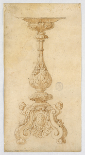 Drawing, Design for a Candelabra