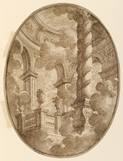 Drawing, Capriccio for a Painted Ceiling