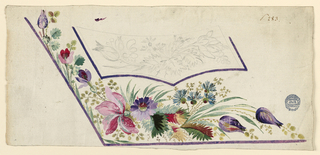 Drawing, Design for a Waistcoat