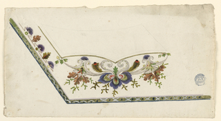 Drawing, Design for a Waistcoat