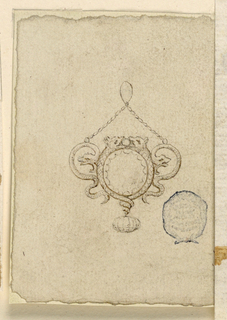 Drawing, Design for a Pendant