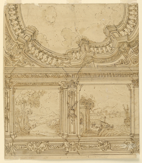 Drawing, Project for a Painted Drawing Room