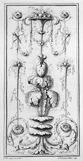 Bound Print, Arabesque Panel Design