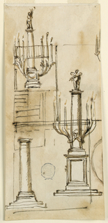 Drawing, Candlesticks