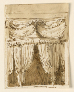 Drawing, Project for a Tented Alcove
 
