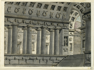 Drawing, Stage Design, Atrium