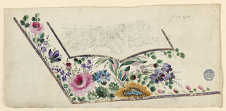 Drawing, Design for a Waistcoat